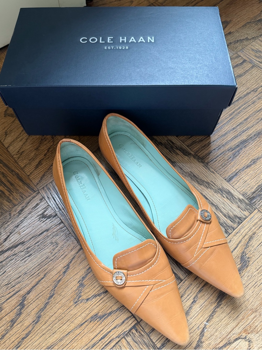 Cole Haan Pointed Toe Flats